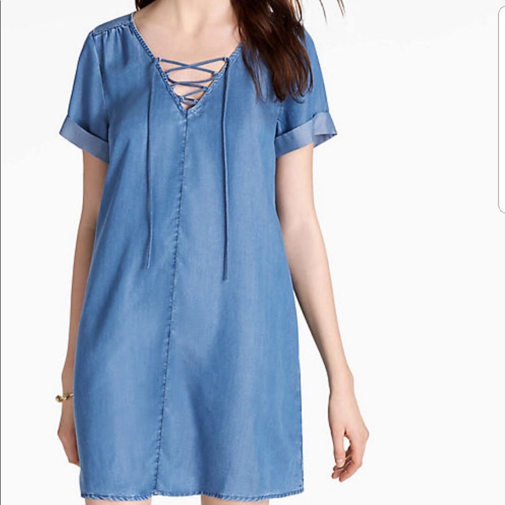 Lucky Brand Tencel Swing Dress